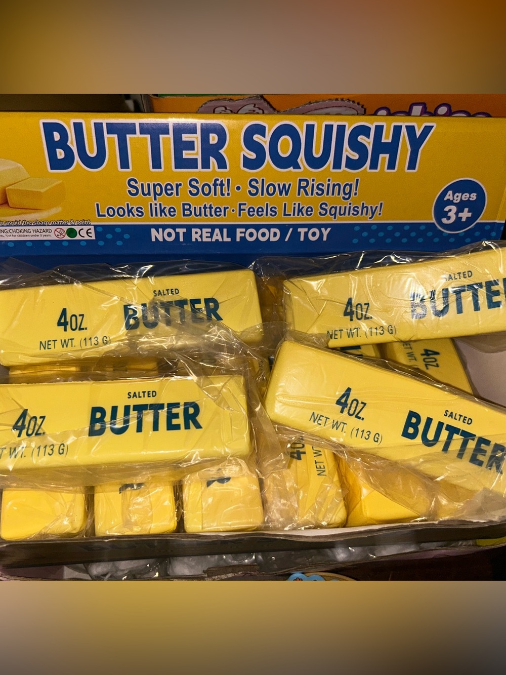 2 Viral butter squishy sticks